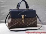 Super Quality Fake Louis Vuitton VENUS Womens Bleu Marine Handbag for sale